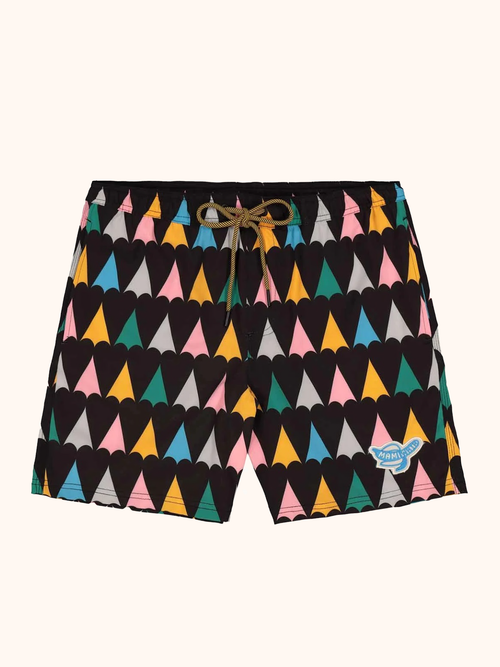 Heart Surf Trunks, Multi-colored