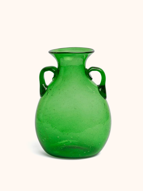 Amphora Vase, Green