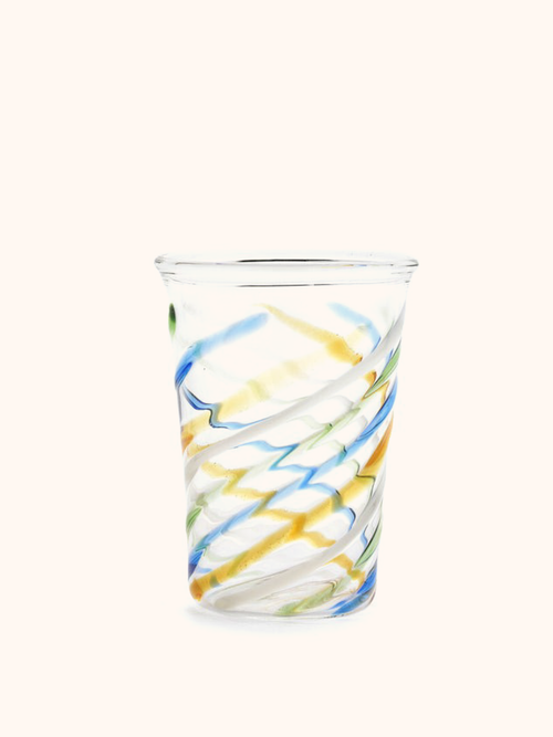 Swirl Glass, Multicolored