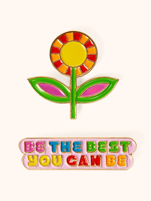 Be The Best You Can Be Enamel Pin