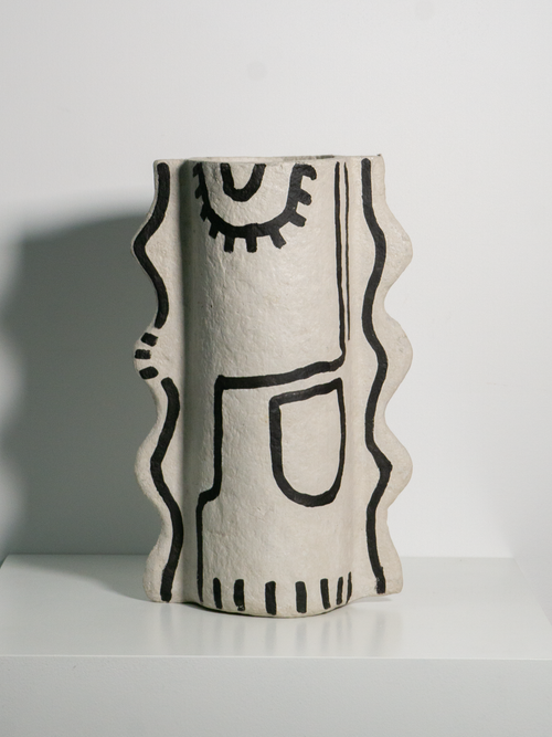 Ligagasi Pattern Vase, Stone