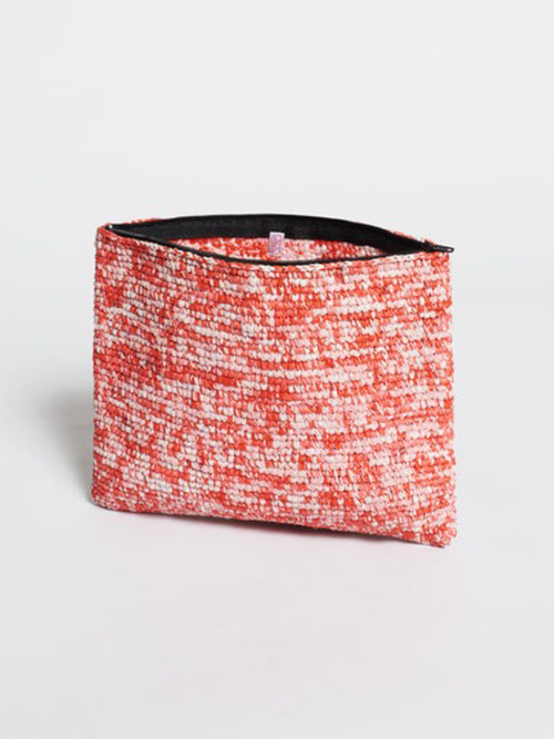 Chiné Pouch, Rouge